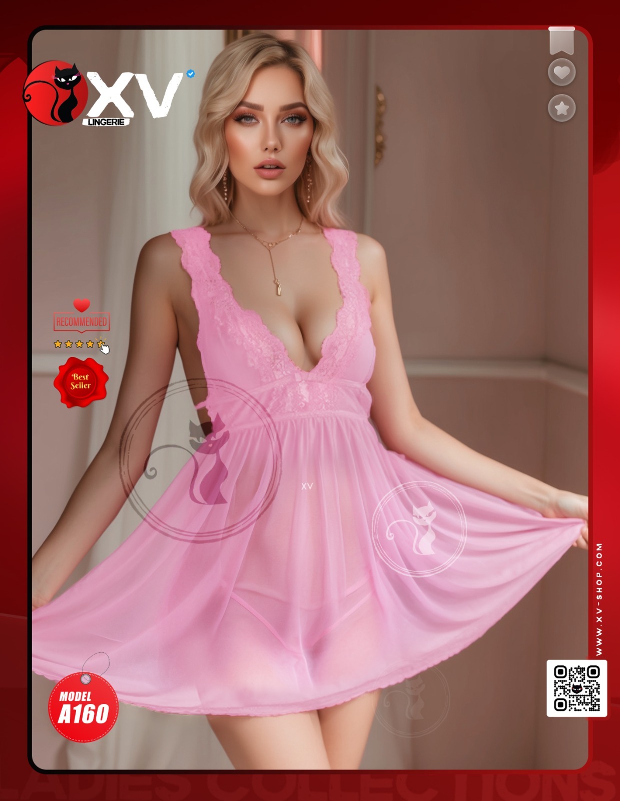 XV- LINGERIE BABY DOll - CODE : A160