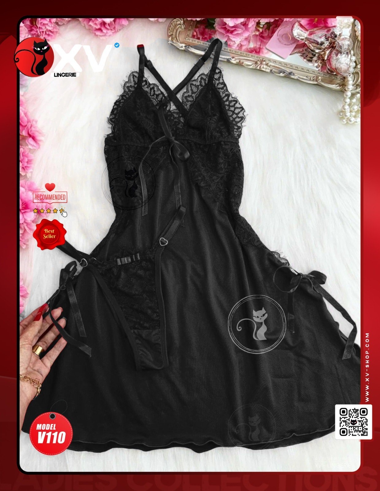 XV-LINGERIE BaBydoll code-v110