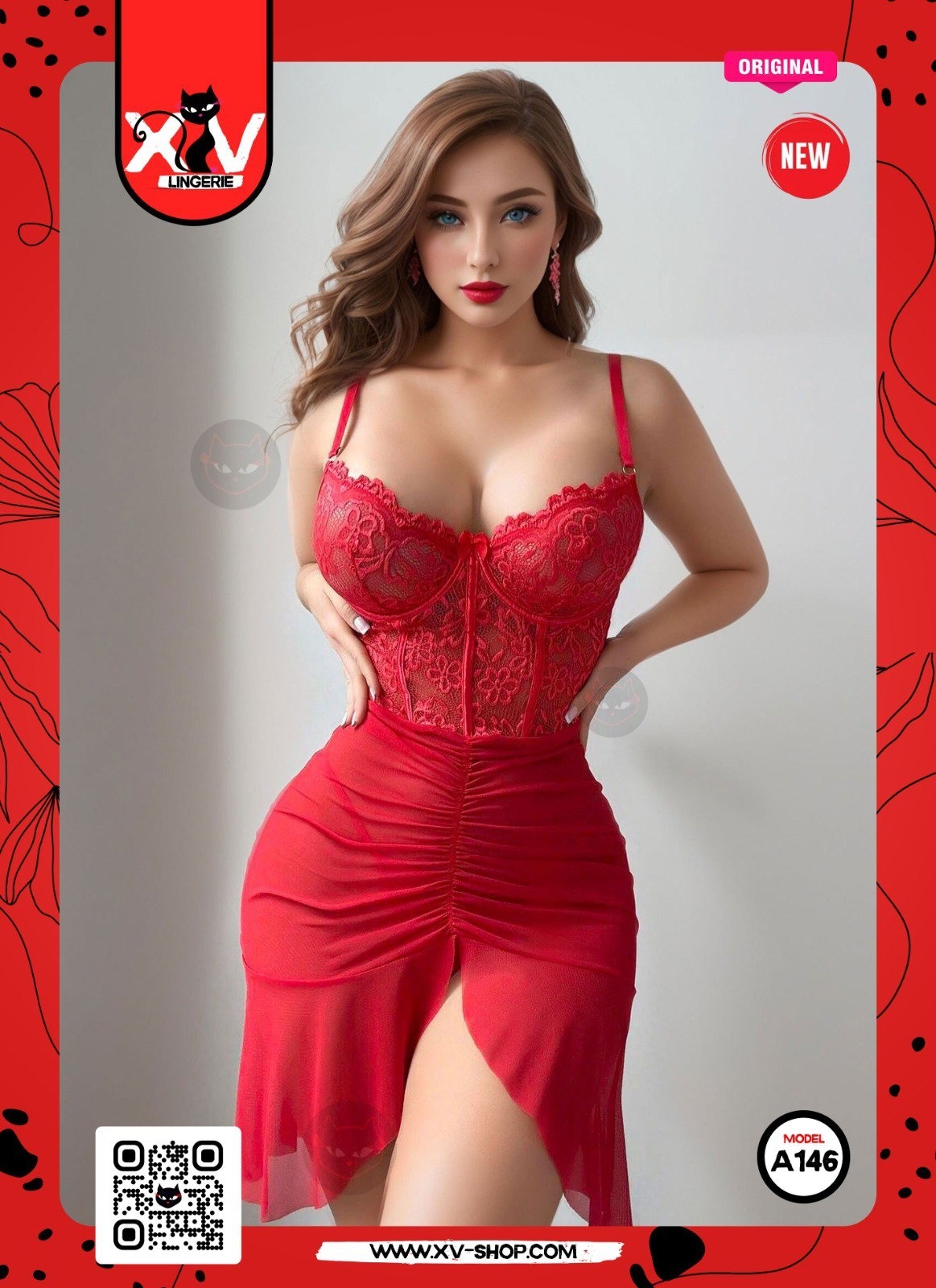XV-LINGERIE Baby Doll - CODE : V146
