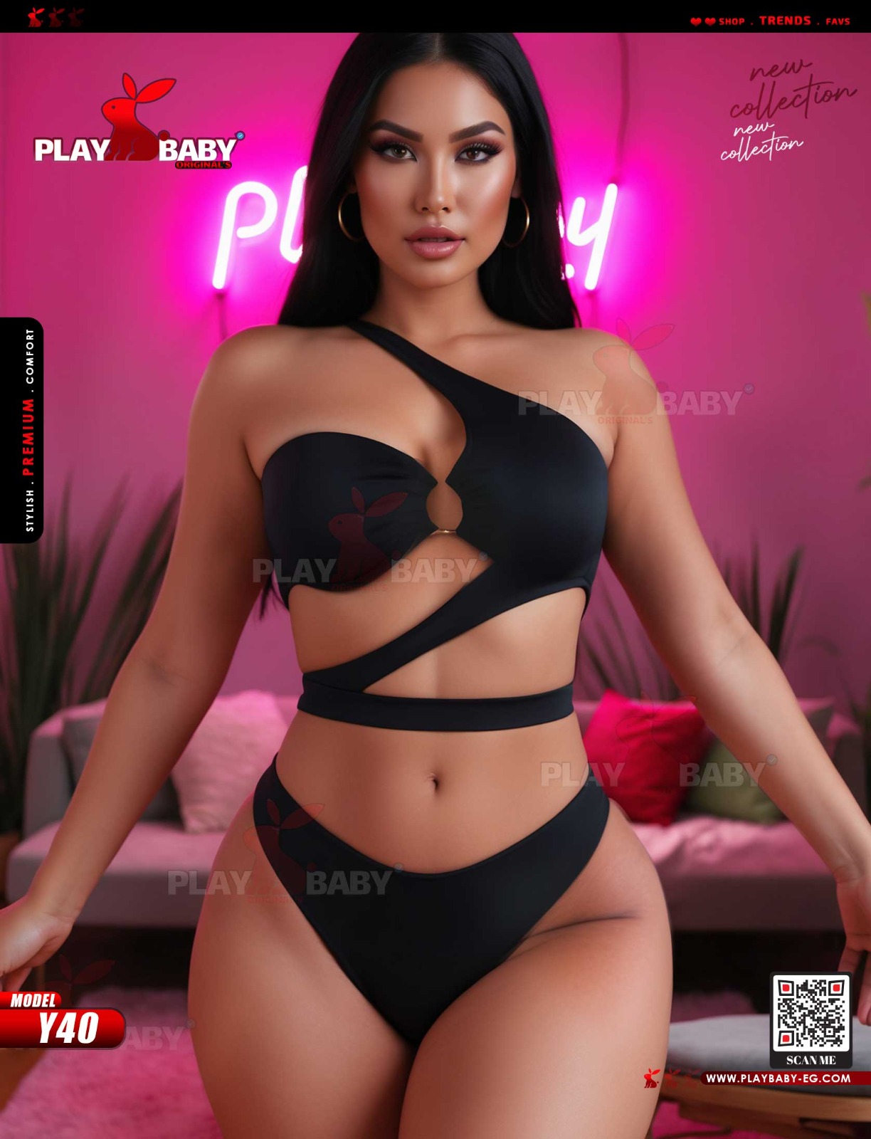   PlayBaby Lingerie  (Bikini Style) - Code : y40 