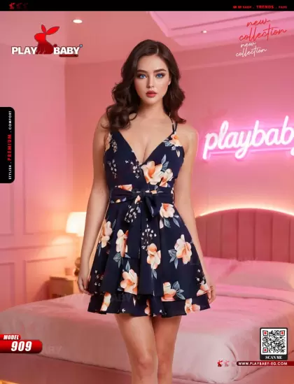 909 : Play Baby Lingerie  Dress - code