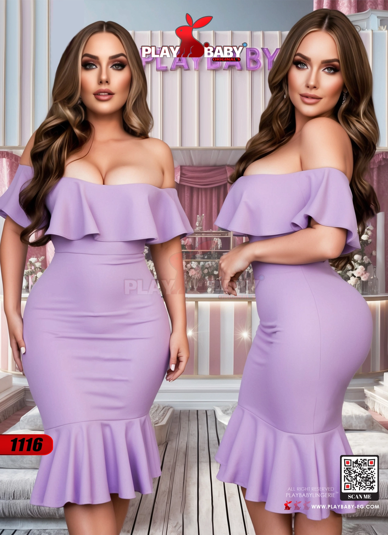 Play Baby Lingerie  Dress - CODE : 1116