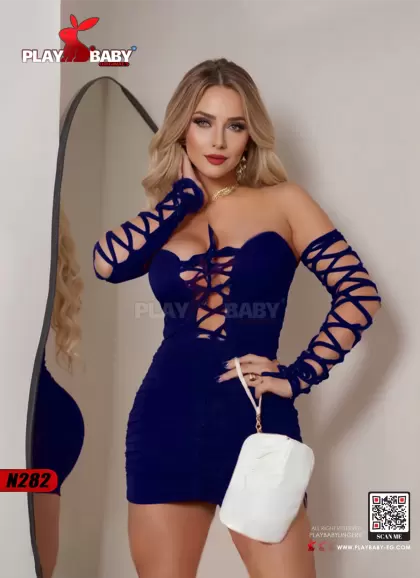 Play Baby Lingerie Dress  (off shoulder)  - CODE: n282