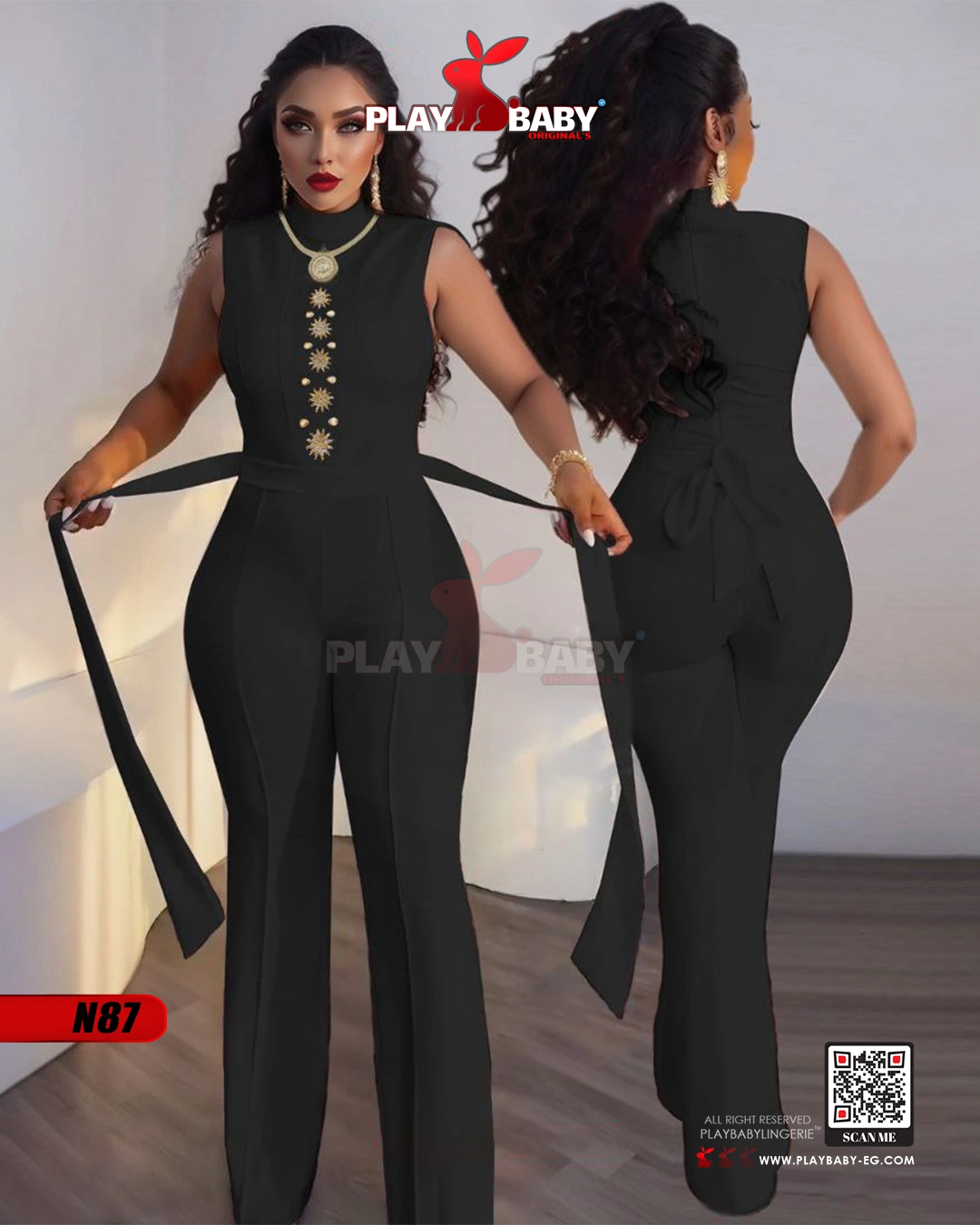 Play Baby Lingerie  Jumpsuit - code : n87