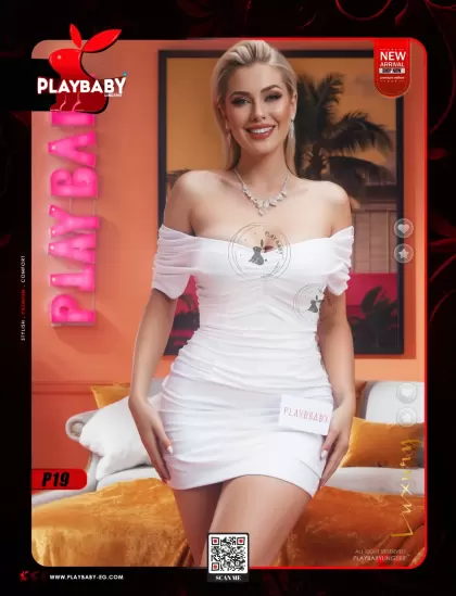Play Baby Lingerie  Mini Dress Off-Shoulder - code : p19