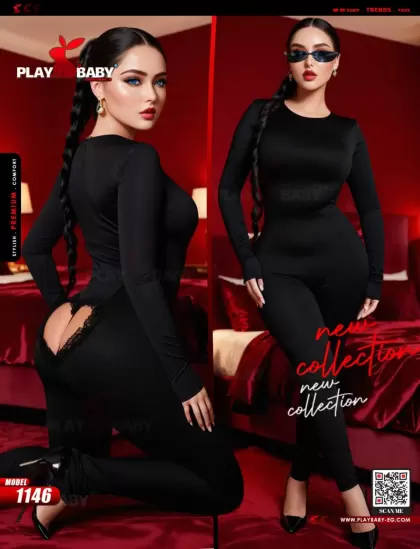 Play Baby Lingerie  Jumpsuit - code : 1146