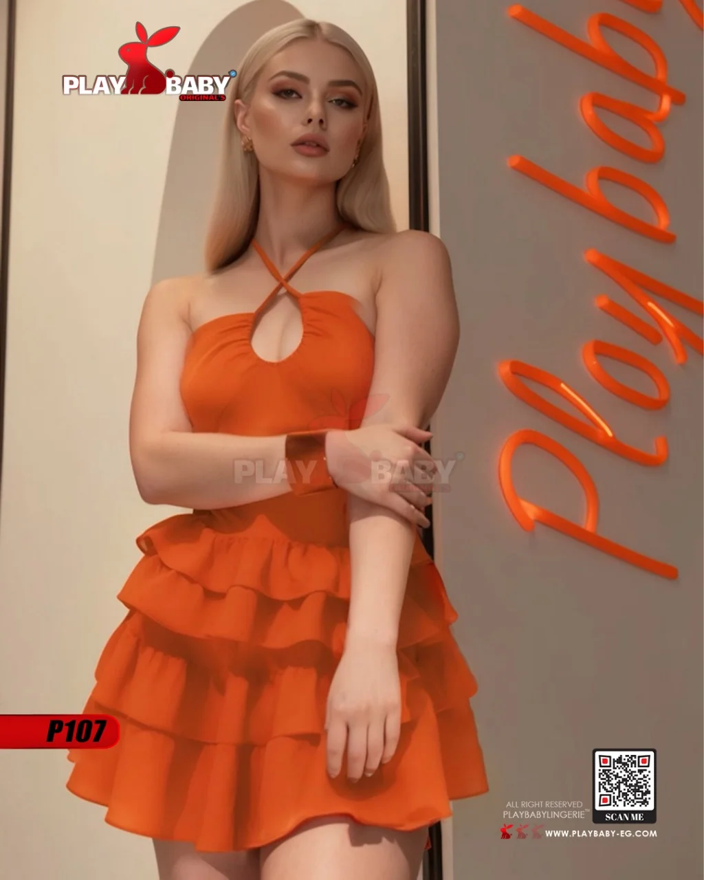PlayBaby Lingerie  Mini Dress - code : p107