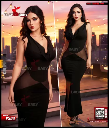 Play Baby Lingerie Long Dress - CODE : P564