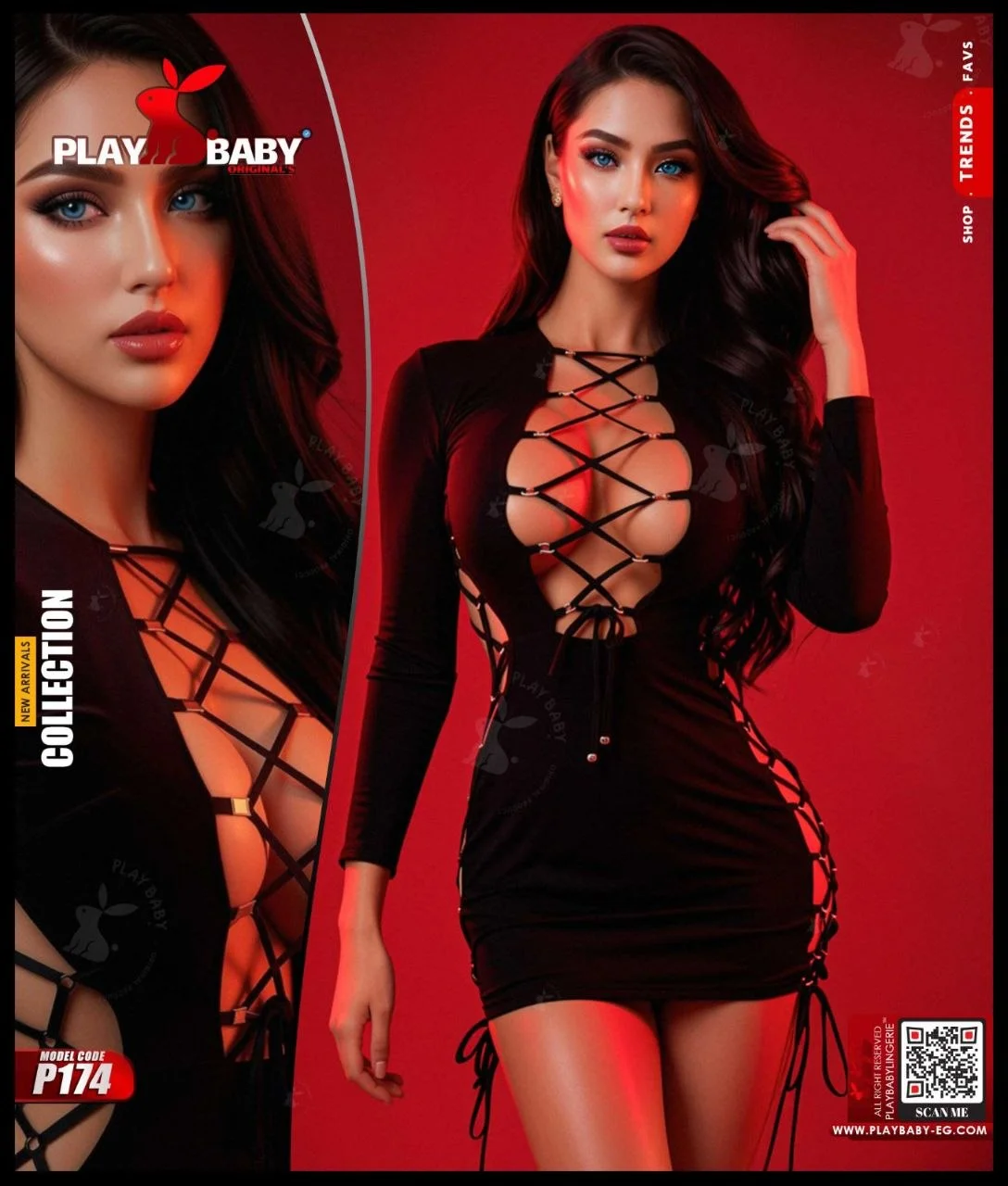 Play Baby Lingerie Babydoll - CODE : 174