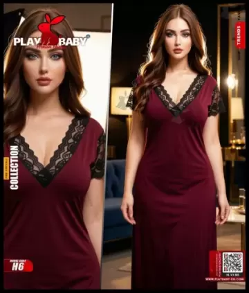 Play Baby Lingerie Loungewear Dress- CODE : H6