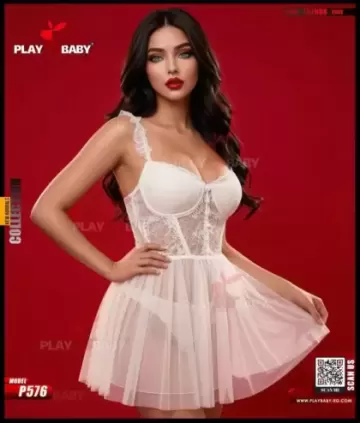 PlayBaby Lingerie  babydoll - Code : p576