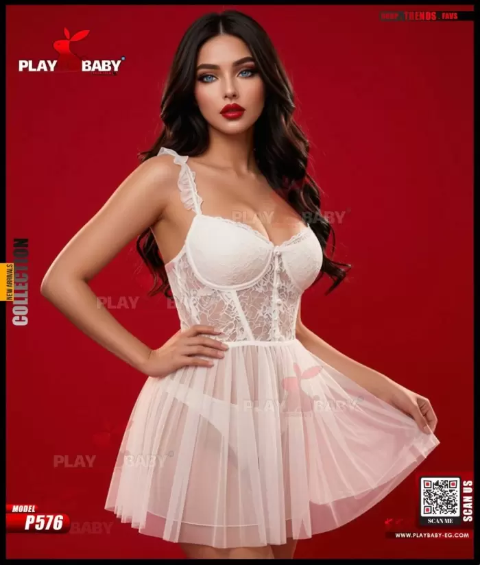 PlayBaby Lingerie  babydoll - Code : p576