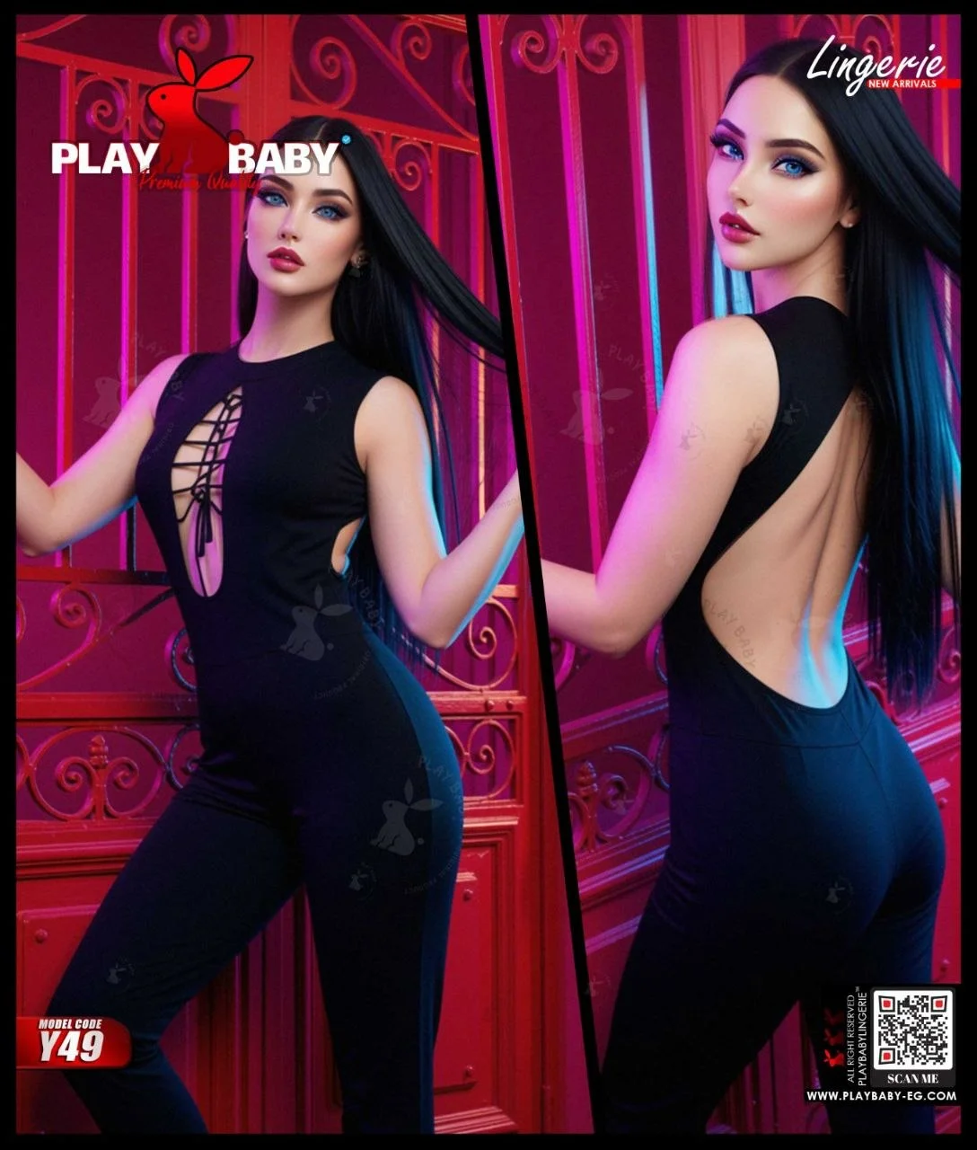 Play Baby Lingerie  Jumpsuit - code : y49