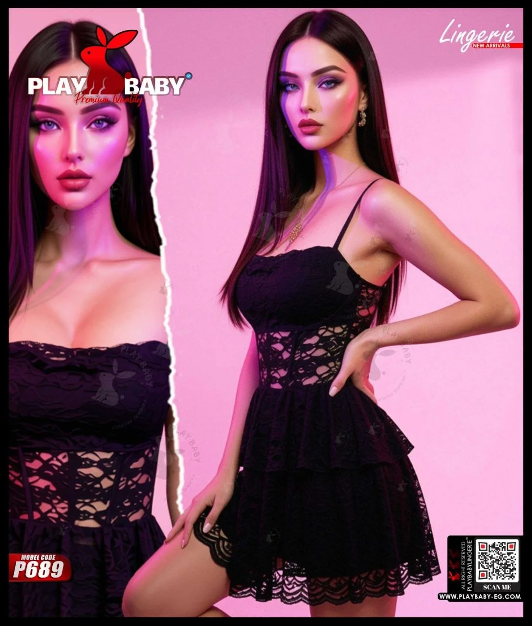 Play Baby Lingerie Babydoll - CODE : p689