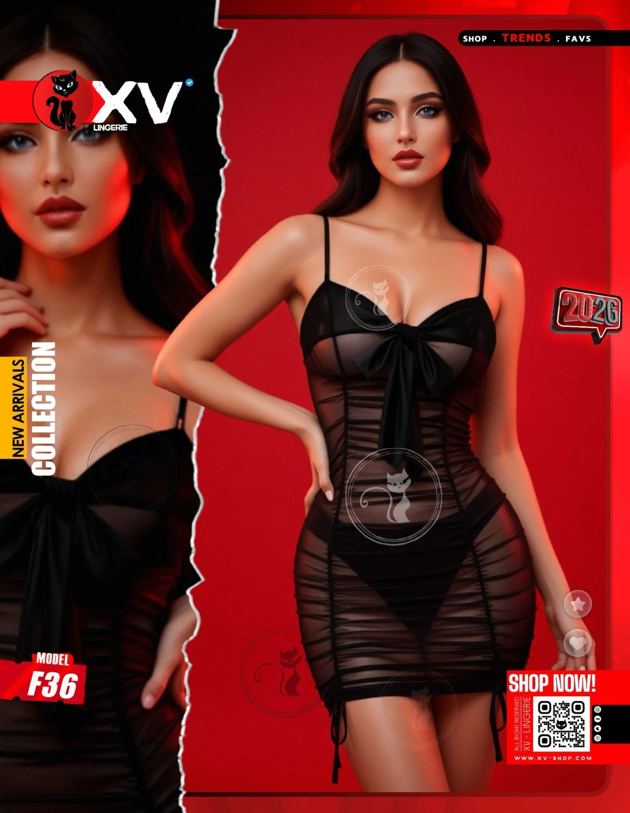 XV-LINGERIE BaByDoll CODE : F36