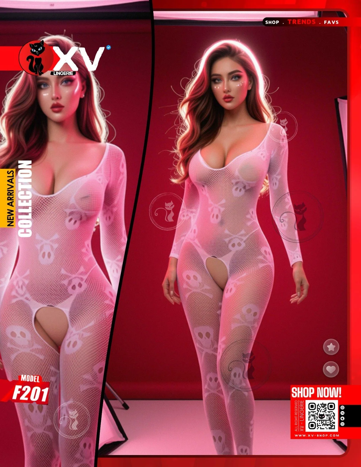 XV- LINGERIE BABY DOll CODE: F201