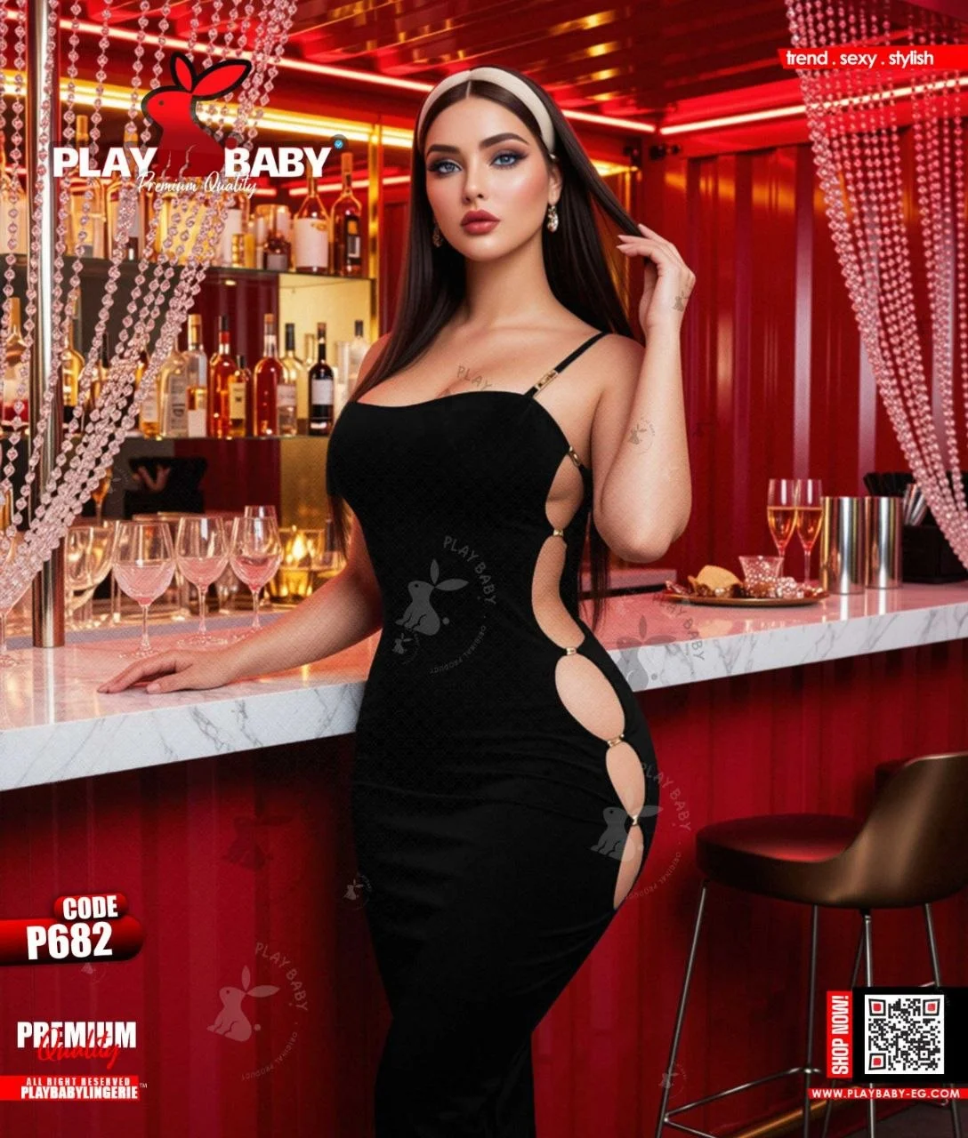Play Baby Lingerie Dress - CODE : P682
