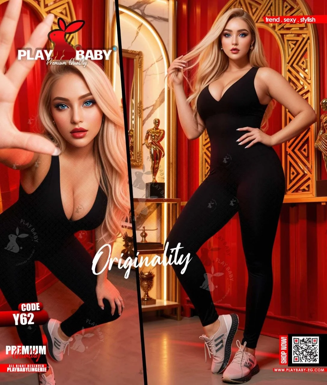 Play Baby Lingerie  Jumpsuit - code : y62