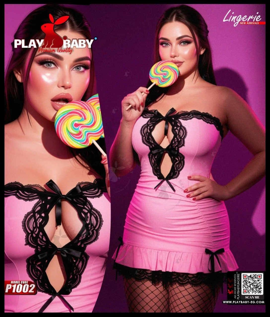 Play Baby Lingerie Baby Doll - CODE : P1002