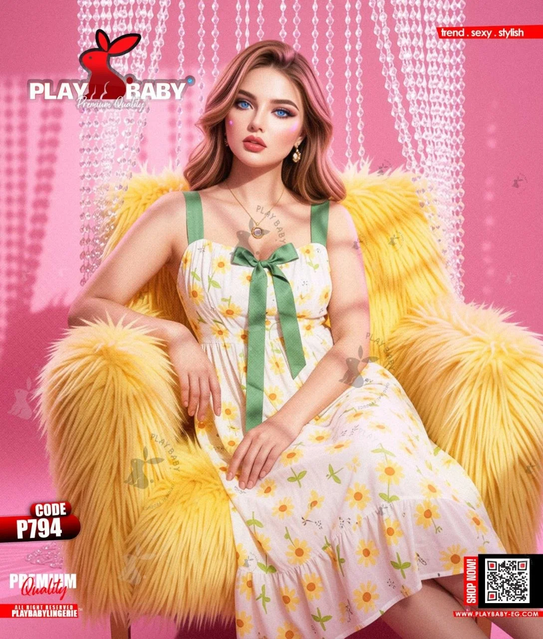 Play Baby Lingerie Baby Doll - CODE : P794