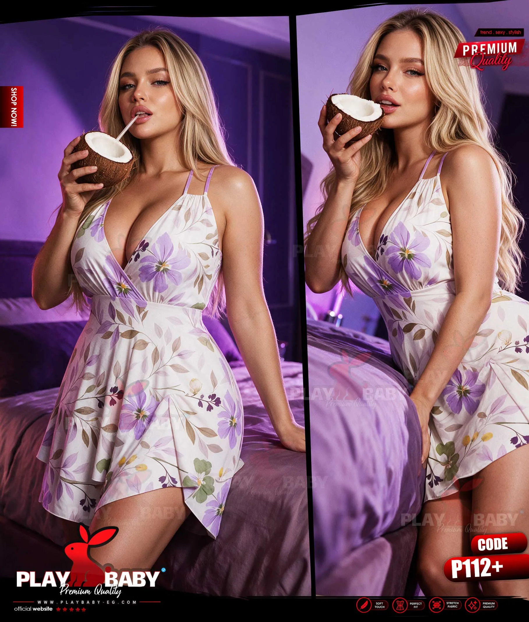 playbaby lingerie -  short dress : +112