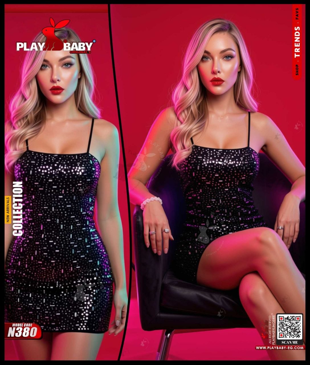 playbaby lingerie - Bodycon dresss : N380
